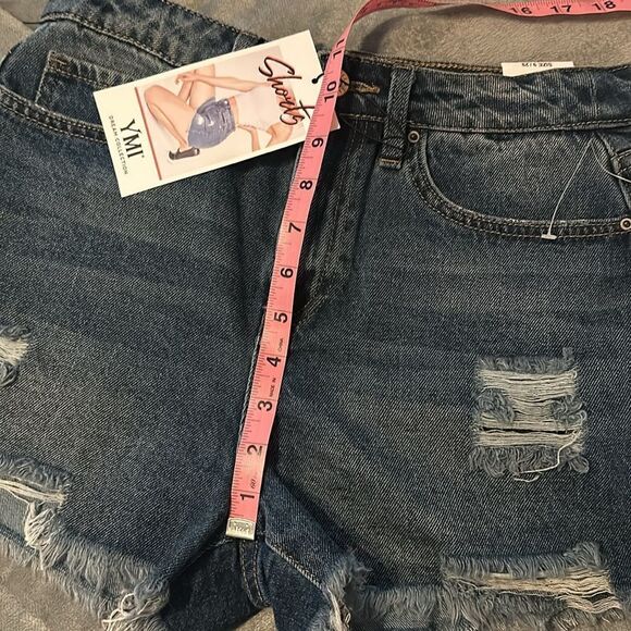 YMI Dream Authentic Denim Shorts Dream Collection size 9/29 NWT - Picture 6 of 6